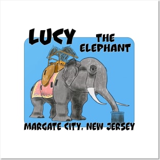 Lucy The Elephant, Jersey Shore Posters and Art